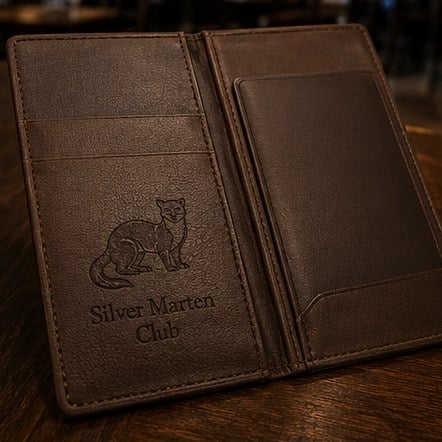 Wine Lists & Check Presenters with custom branding